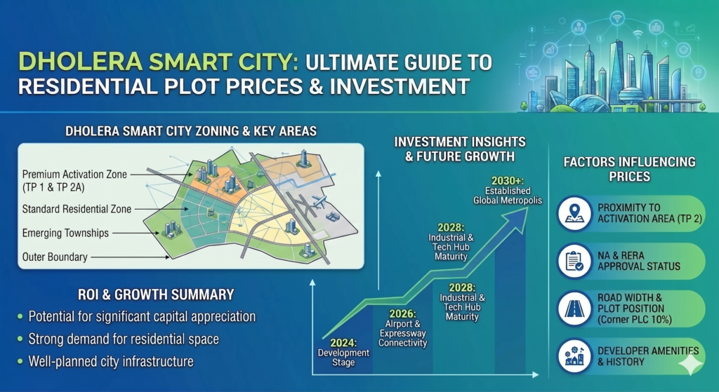 Dholera Smart City Residential Plot Price